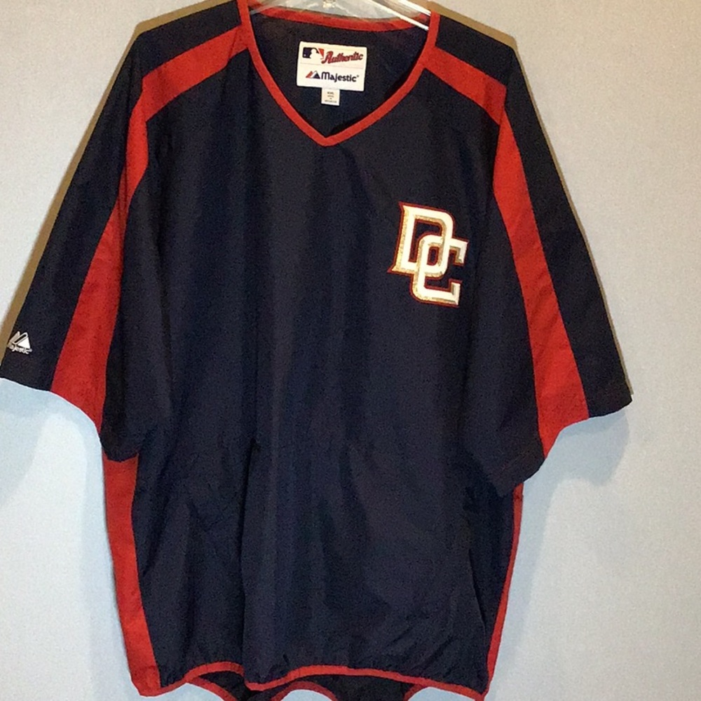 Washington Nationals pullover windbreaker